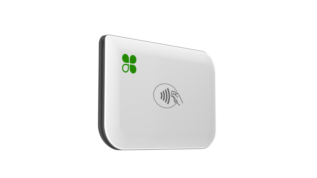 Clover GO card reader.