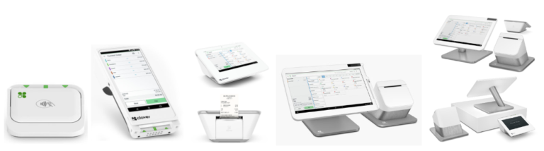 Clover POS devices.