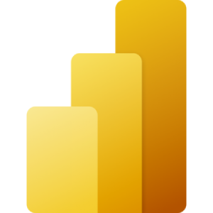 Microsoft Power BI logo.